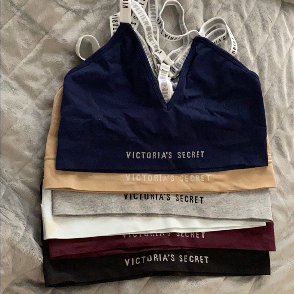 Six racer back bra's